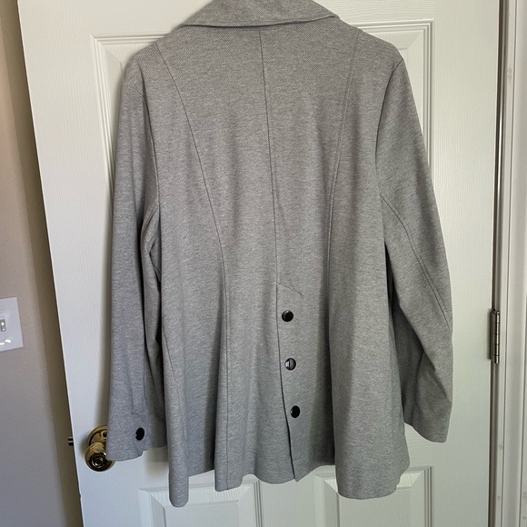 CAbi Gray Button-Up Jacket - Picture 4 of 8